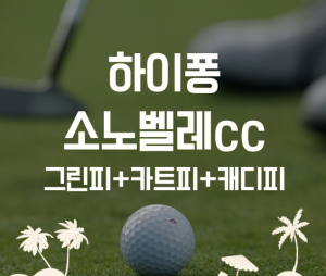 (하이퐁골프)소노벨레  골프장 최저가 예약