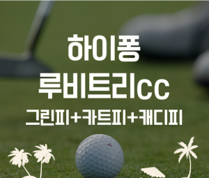 (하이퐁골프)루비트리 골프장 최저가 예약